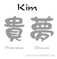 kim kanji name